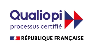 Il s'agit du Logo officiel Qualiopi accompagné du logo Marianne de la république française